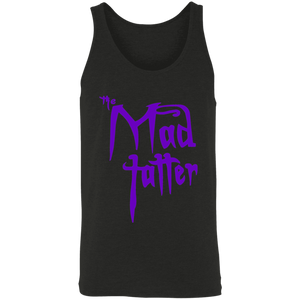Mad Tatter Unisex Tank - Purple Logo