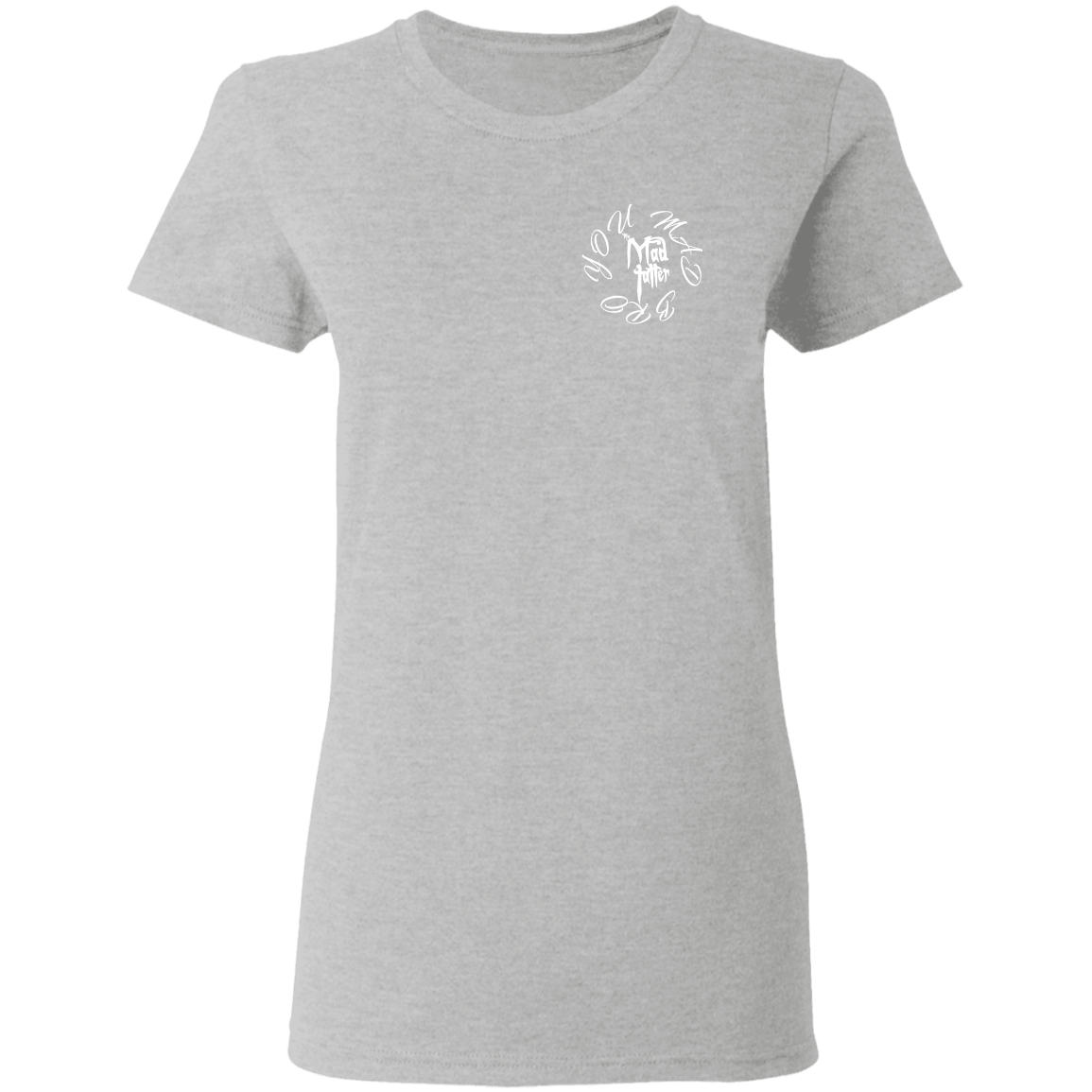 Ladies' Idle Hands T-Shirt - White Logo