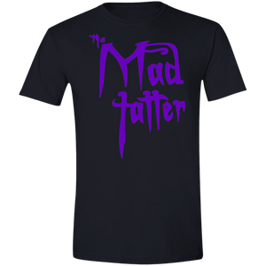 Mad Tatter Softstyle T-Shirt - Purple Logo