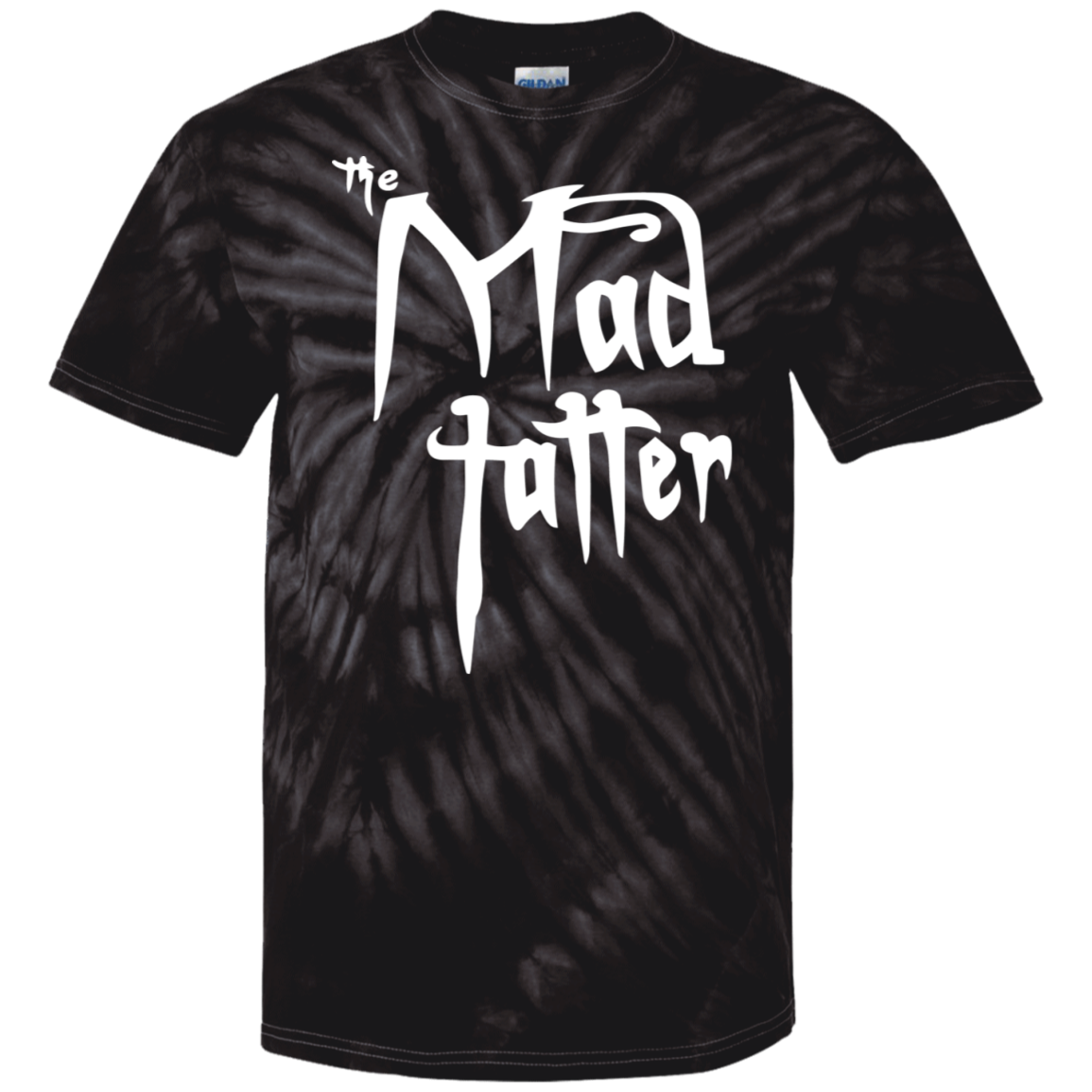 Mad Tatter Tie Dye T-Shirt - White Logo