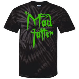 Mad Tatter Tie Dye T-Shirt - Green Logo