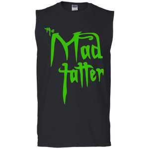 Men's Mad Tatter Sleeveless T-Shirt - Green Logo
