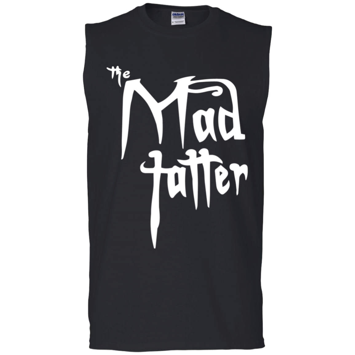 Men's Mad Tatter Sleeveless T-Shirt - White Logo